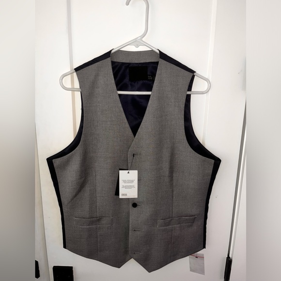 Grey/blue ASOS vest! - Picture 6 of 16